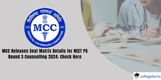 NEET PG Counselling 2024: MCC Releases Seat Matrix Details for Round 3; Download Here
